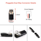 🏆Double-wire Plug-in Connector With Locking Buckle