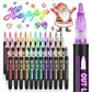 🎅Christmas Special Deals⚡50K+ SOLD!🎁Double Outline Glitter Coloring Pen Set