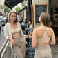 Lace Racerback Jelly Deep V Bra