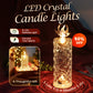 🔥Last Day 50% OFF🎁LED Crystal Candle Lights- Romantic Tabletop Night Lights
