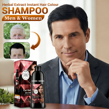 🎉HOLIDAY HAUL SALE✨ Herbal Extract Instant Hair Colour Shampoo for Men & Women