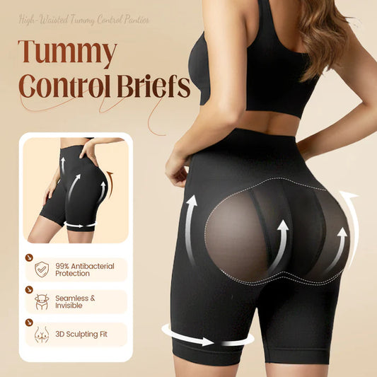High-Waisted Butt-Lifting Shaping Shorts