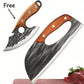 Buy 1 Get 1 Free Forged Kitchen Knife Set - Sharp Durable Meat Cleaver Chef Knife, Ergonomic Non-Slip Handle, Precision Cutting Bone Chopper Gift Box