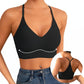 Lace Racerback Jelly Deep V Bra