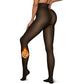 The Original Magic Fleece Lined Leggings Sheer Fake Translucent Pantyhose