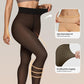 The Original Magic Fleece Lined Leggings Sheer Fake Translucent Pantyhose