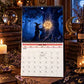 Witches’ Calendar 2027 Wall Calendar – 12-Month Mystical Witch Calendar, Enchanted Forest Hanging Wall Planner for Wicca, Witchcraft & Magic Lovers