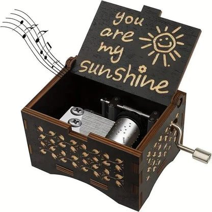 🎁 50% OFF! ✨ "You Are My Sunshine" Musical Box – Palm-Sized Wind-Up Music Box, Sunflower Design & Heartwarming Tune – A Daily Reminder to Stay Strong & Positive 🌻
