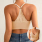 Lace Racerback Jelly Deep V Bra