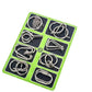 🔥Last Day Promotion 50% OFF🧠🔠Metal Puzzle Ring Eight-Piece Blue Version Brain Teasers