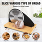 Manual Bread Slicer | Metal Guide & Adjustable Thickness