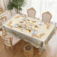 Waterproof Floral Print Tablecloth for Dining & Parties