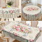 Waterproof Floral Print Tablecloth for Dining & Parties