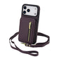 Bi-Fold Crossbody Wallet Phone Case