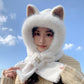 ❄️Wnter Gift🎁Winter Cute Ear Plush Warm Hat