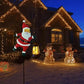 Solar-Powered Santa Claus Garden Stake Light