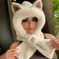 ❄️Wnter Gift🎁Winter Cute Ear Plush Warm Hat