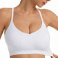 Lace Racerback Jelly Deep V Bra