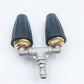🚿 Stainless Steel Turbo Nozzle 🌟 – Perfect for terraces, cars, and facades 🏡🚗