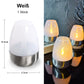 Solar-powered LED Candle Light Lamp