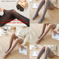 Women's Fleece Lined Tights Fake Translucent Warm Thermal Pantyhose