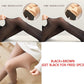 Women's Fleece Lined Tights Fake Translucent Warm Thermal Pantyhose