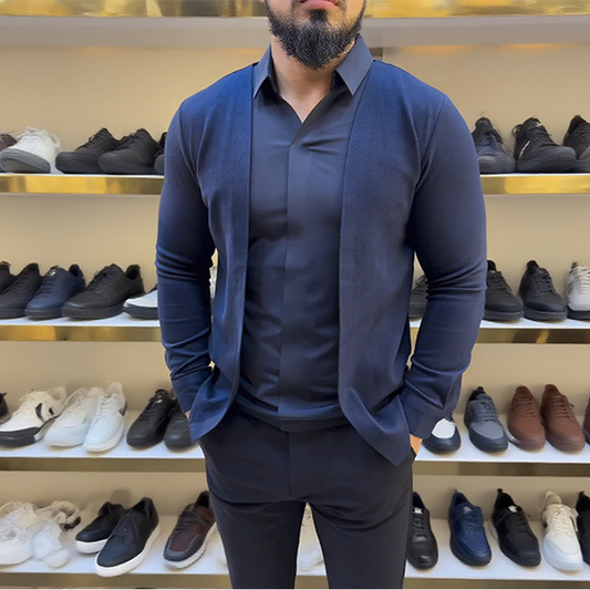 Men's Mock Two-Piece Shirt