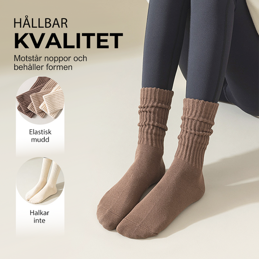 🔥Warm Women's Mid-Length Socks for Fall and Winter