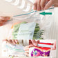 Hanging Telescopic Rail Storage Rack for Ziplock Bag