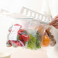 Hanging Telescopic Rail Storage Rack for Ziplock Bag