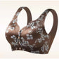 Seamless Printed Push-Up Bra for Women