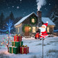 Solar-Powered Santa Claus Garden Stake Light