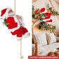 🎄Electric Fireplace Climbing Santa Claus Musical Toys