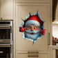 🎄🎁Meet Christmas 50% OFF💥Santa Claus Breakthrough Wall Sticker