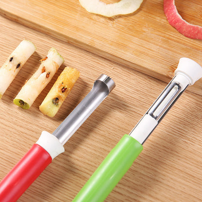 🎁Stainless Steel Fruit Corer & Peeler 2 in 1🍎