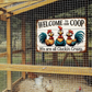 Vintage Chicken Coop Metal Tin Sign