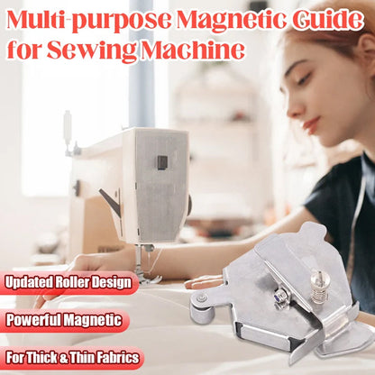 Multi-Purpose Magnetic Guide for Sewing Machine