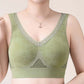 High-Support Wireless Lace Bra for Women