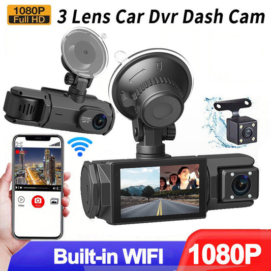 🥳2026 HOT SALE🥳💞50K+ SOLD!💥🚗🅿️ 50% OFF! HD 1080p Car Recorder with Reverse Camera – 2 cameras, total safety! Crystal clear driving record & parking guidance for peace of mind📹🛡️