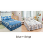 🛏️Two-layer three-piece set with lotus motif lace bedspread and pillowcases