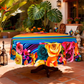 Waterproof Floral Print Tablecloth for Dining & Parties
