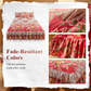 💐Multi-Size 3-Piece Floral Ruffled Bed Skirt Set