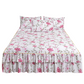 💐Multi-Size 3-Piece Floral Ruffled Bed Skirt Set