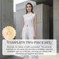 🎉55% OFF! 💃 Solid High-Low Split Top & Pants 2-Piece Set – Sleeveless, Breathable Cotton & Effortless Summer Style! ☀️✨