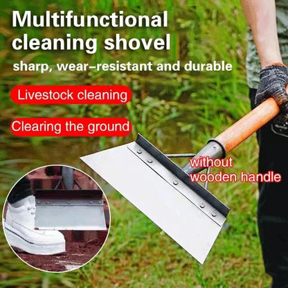 🛠️ 50% OFF NOW! 🍂 Multifunctional Steel Cleaning Shovel – Durable & Ergonomic for Outdoor, Garden and Snow Removal ❄️