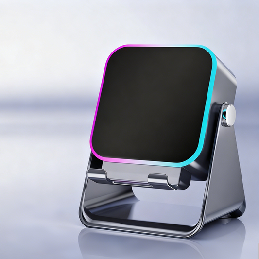 🥳2026 HOT SALE🥳💞50K+ SOLD!🎧📱50% OFF! The 5-in-1 Wireless Charging Bluetooth Speaker | Your all-in-one hub for music, charging & viewing. Adjustable stand frees your space! 🎵⚡