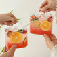 Handbag-Shaped Glass Cup with Handles