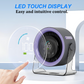 💥100-Speed Mini Desk Fan with Digital Display