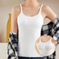 Women's Slimming Camisole Tops with Built in Padded Bra