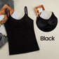 Women's Slimming Camisole Tops with Built in Padded Bra